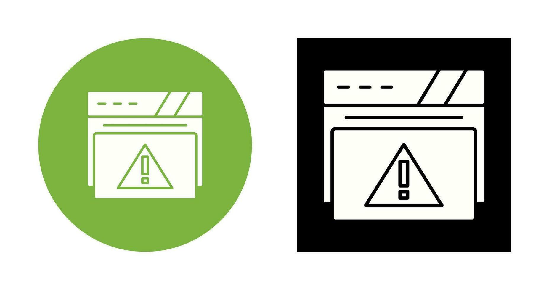 waarschuwing vector pictogram