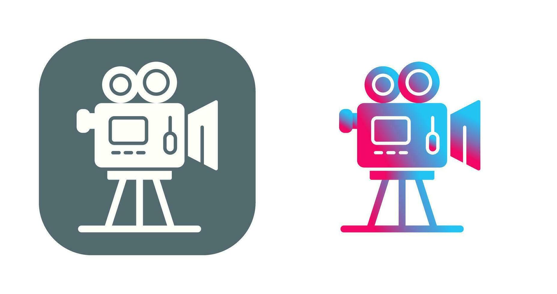 film camera vector icoon