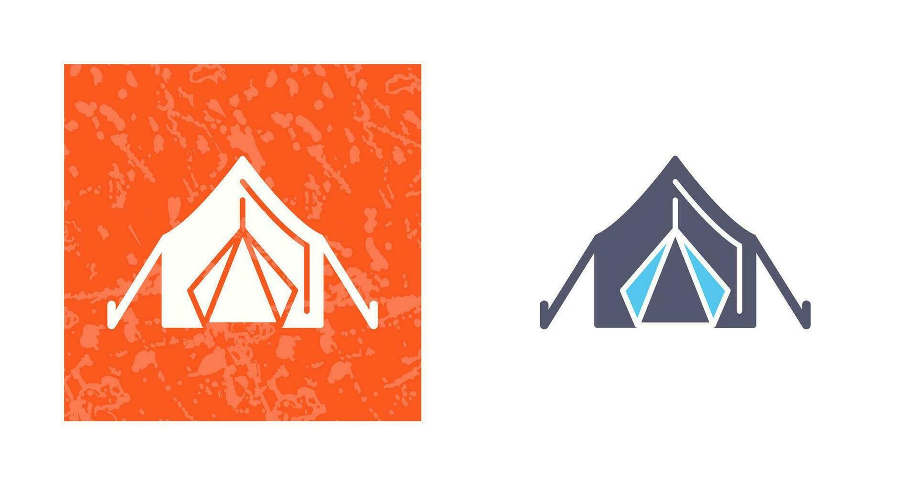 tent vector pictogram