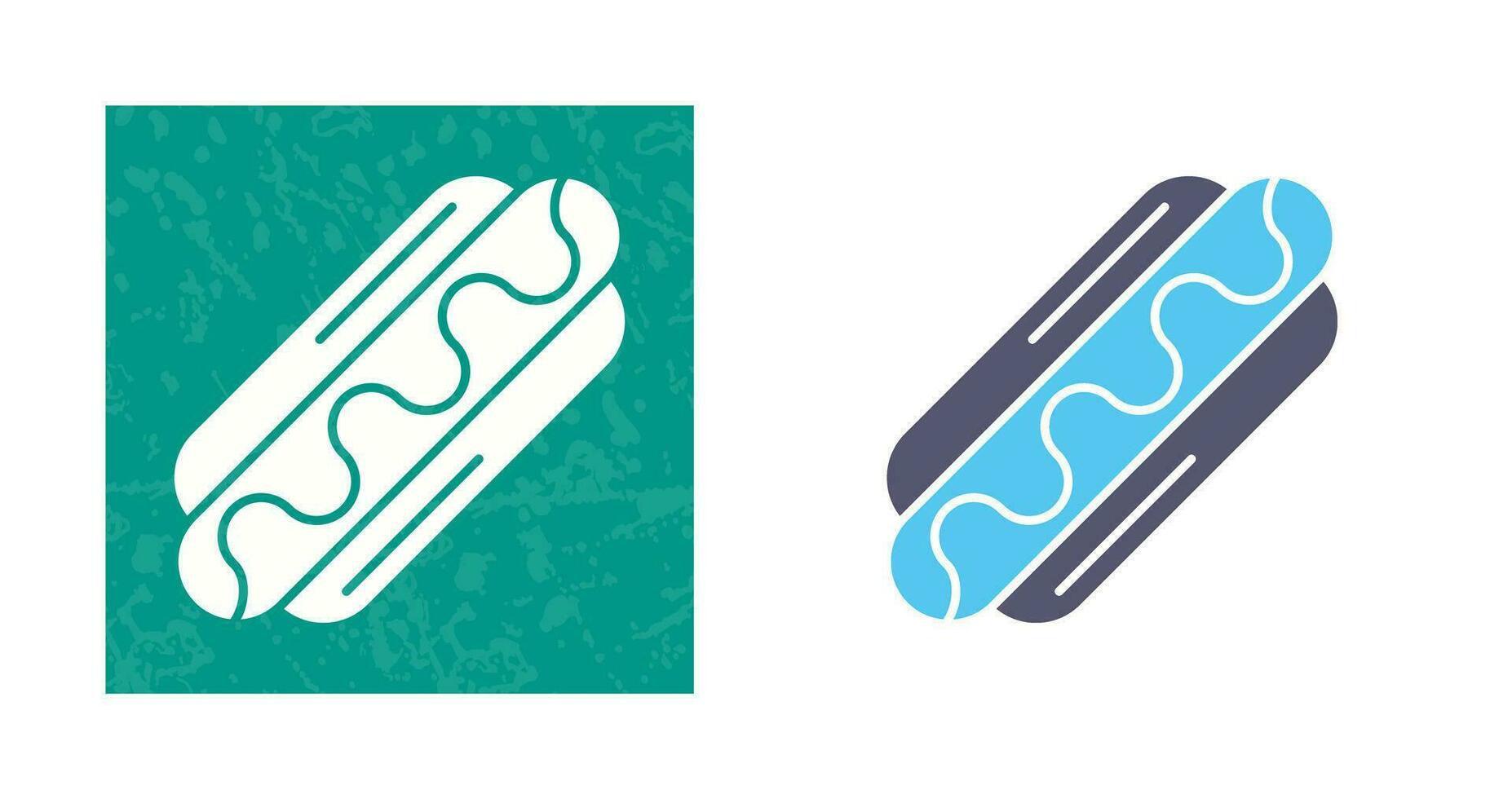 hotdog vector pictogram