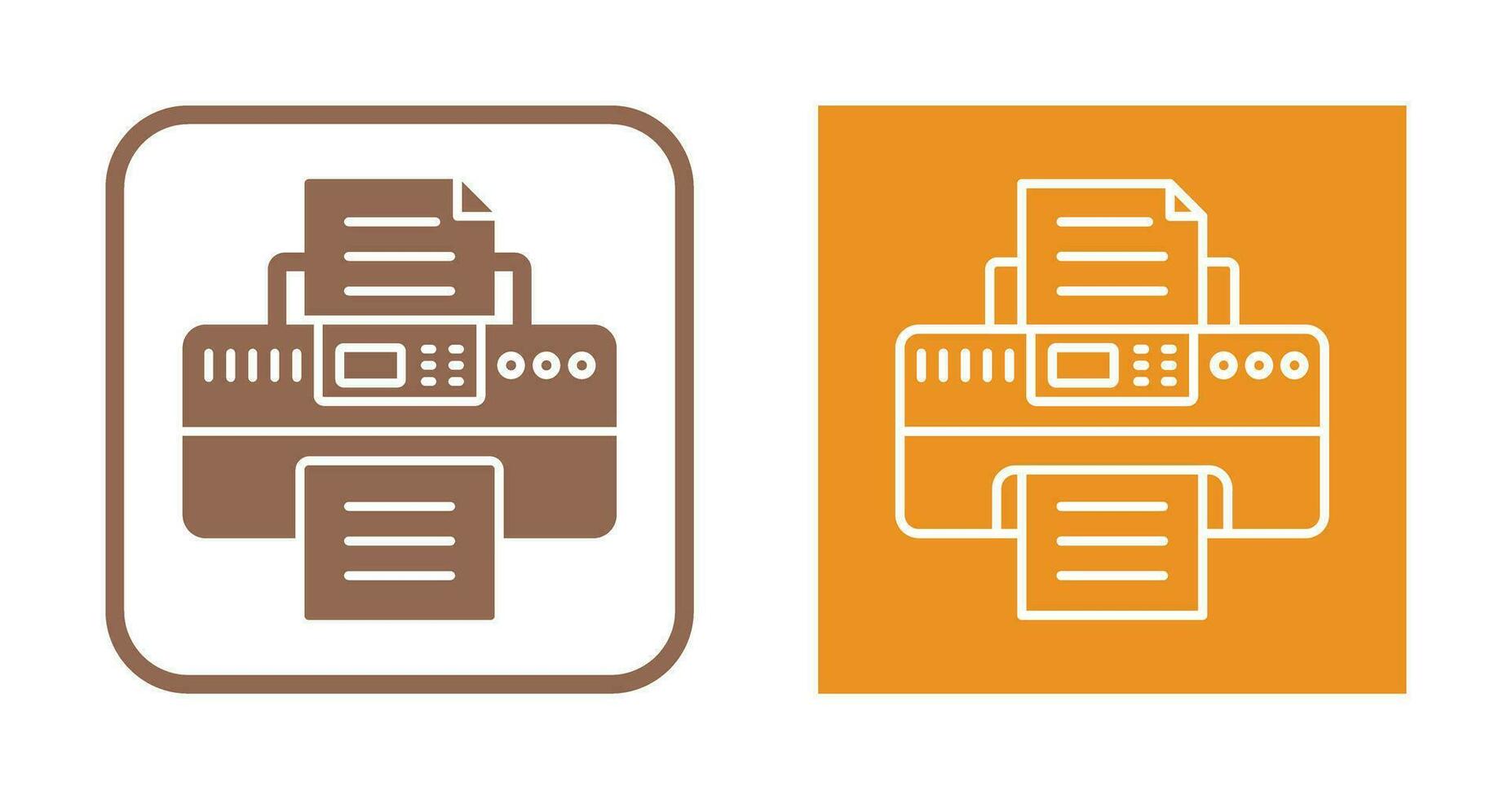 printer vector pictogram