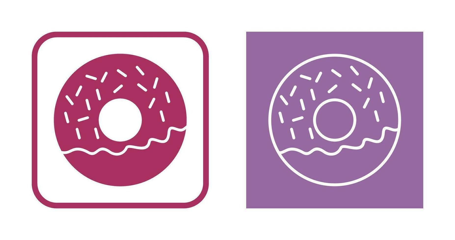 donut vector pictogram