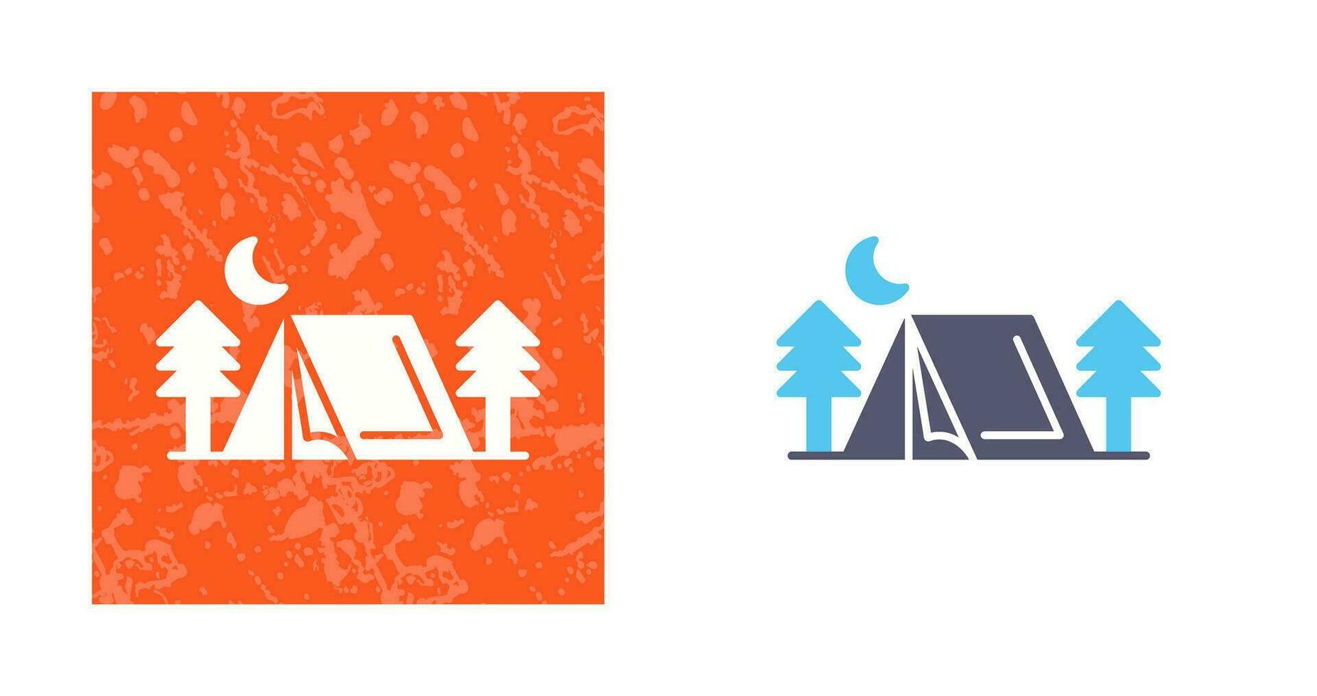 tent vector pictogram