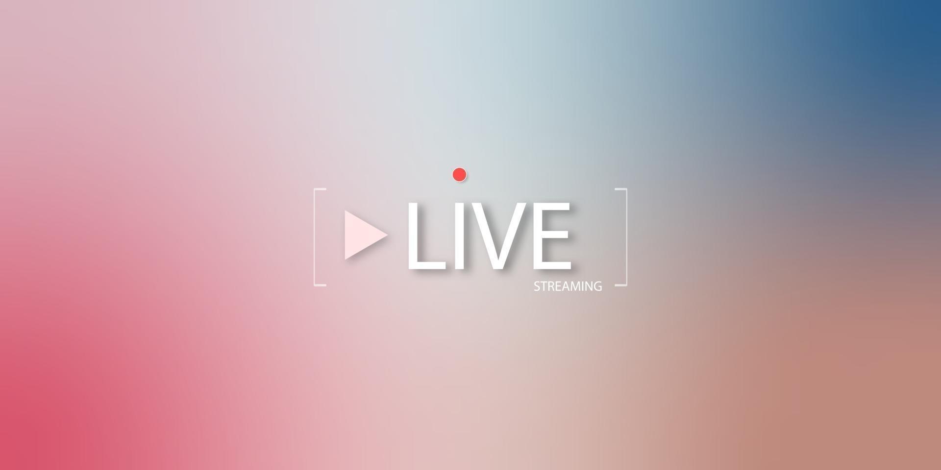live streaming background.loading,speler, uitzending, website, vector