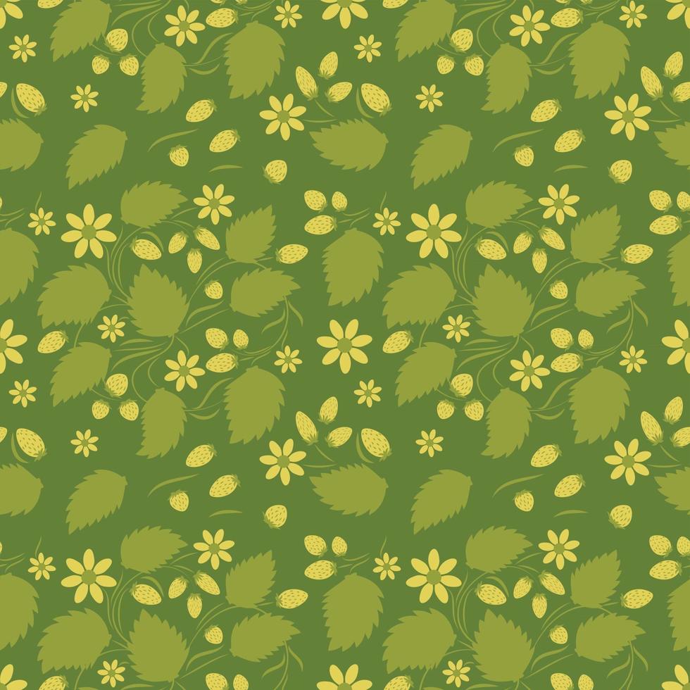 folk bloemenpatroon bloemen oppervlakteontwerp naadloos patroon vector