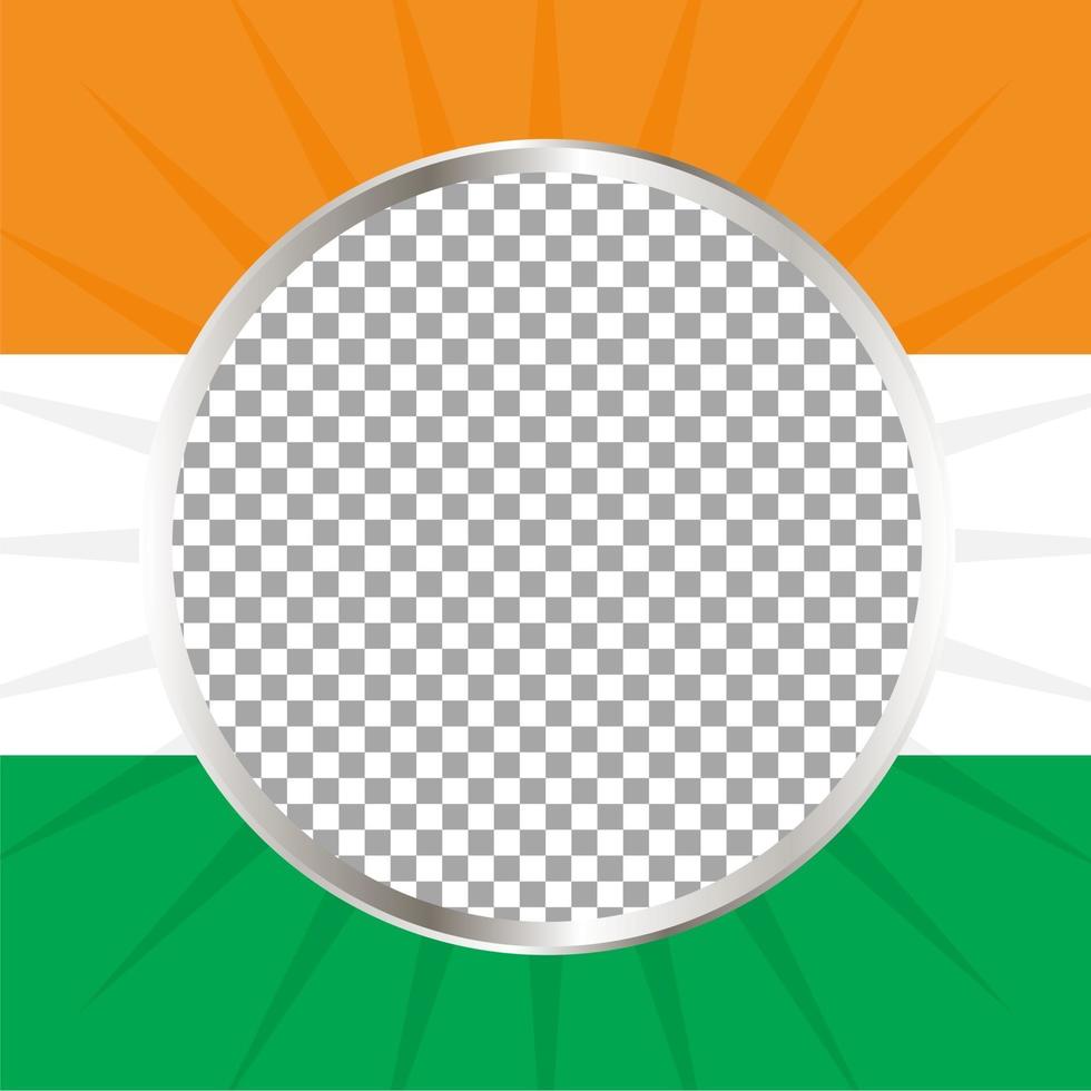 Indiase sociale media post achtergrond vector