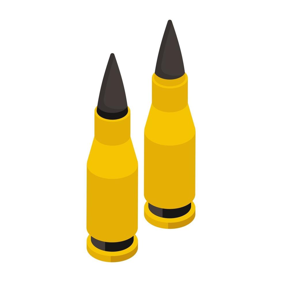 munitie en kogels vector