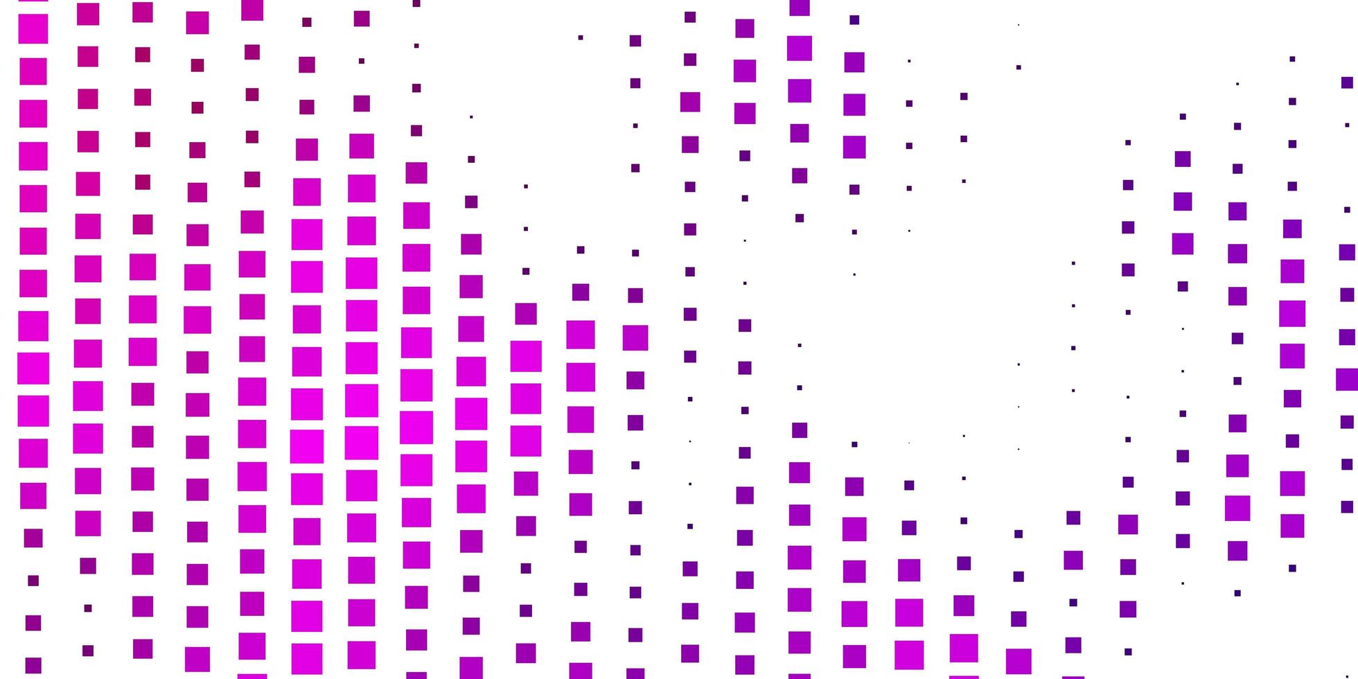 lichtpaarse, roze vector achtergrond met rechthoeken.