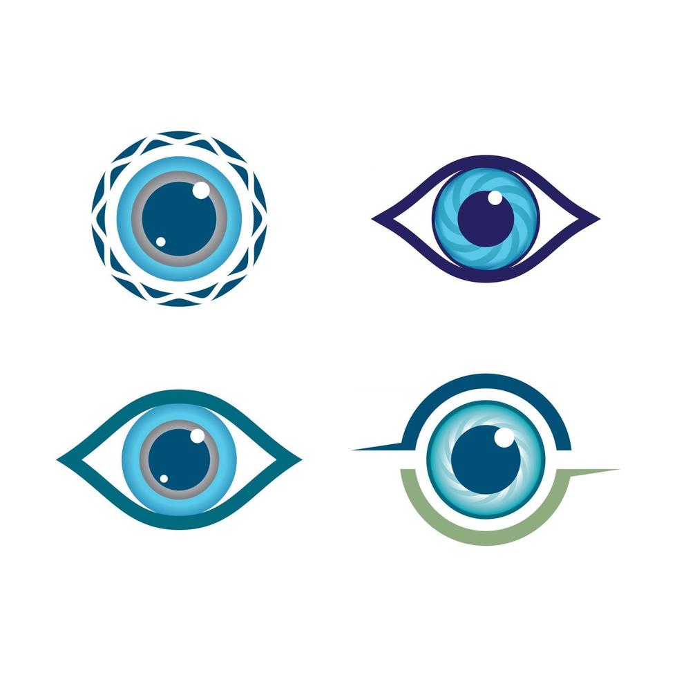 eye care logo afbeeldingen vector