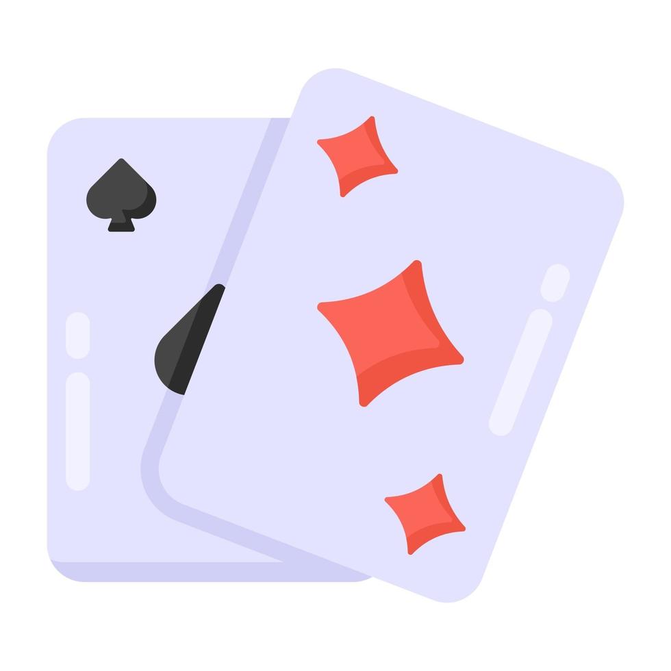 poker en speelkaarten vector