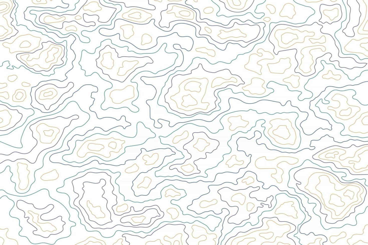 topografische contourlijnen kaart patroon abstract kleurrijk ontwerp gratis vector