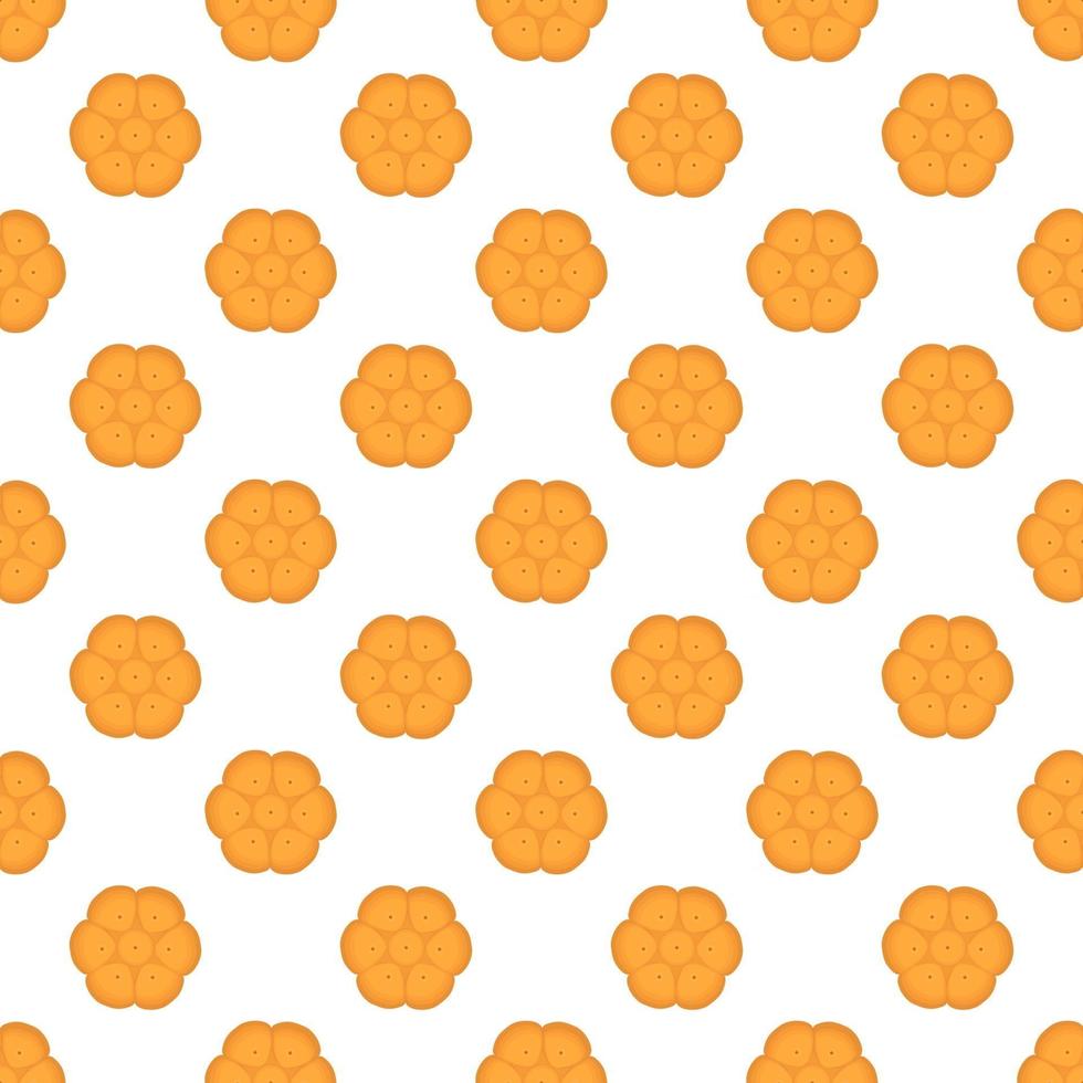 grote set identiek koekje, kit kleurrijk gebakkoekje vector