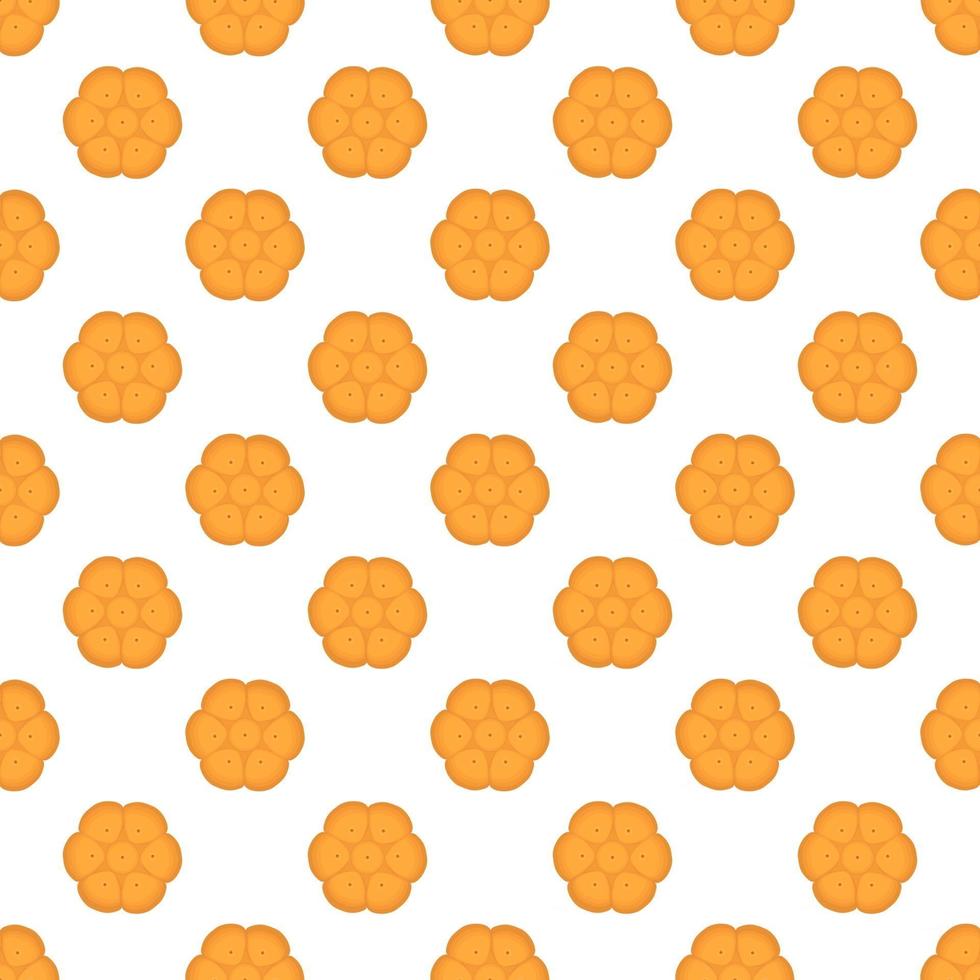 grote set identiek koekje, kit kleurrijk gebakkoekje vector