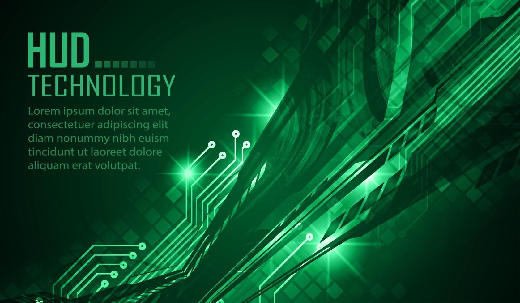 tekst cyber circuit toekomstige technologie concept achtergrond vector