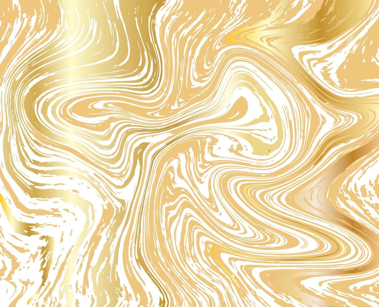 goud en wit marmeren vector textuur. luxe achtergrond