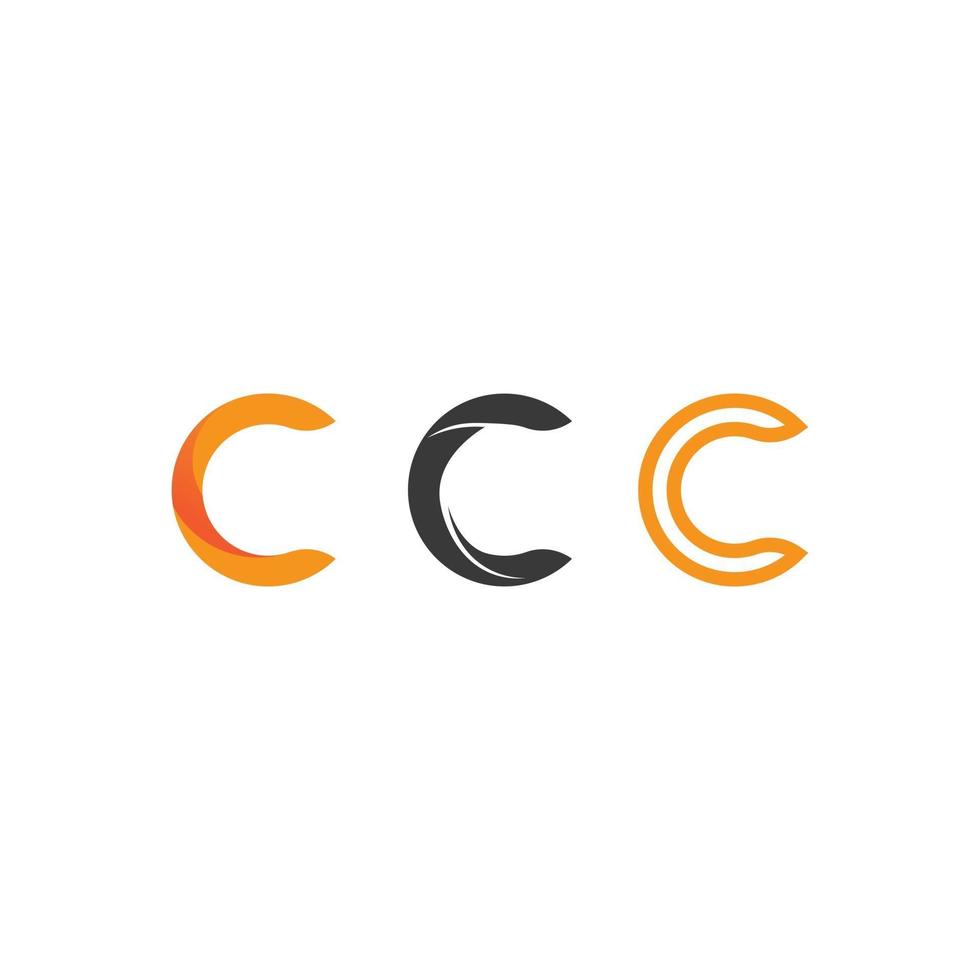 c logo en vitamine en lettertype c brief identiteit en ontwerp bedrijf vector