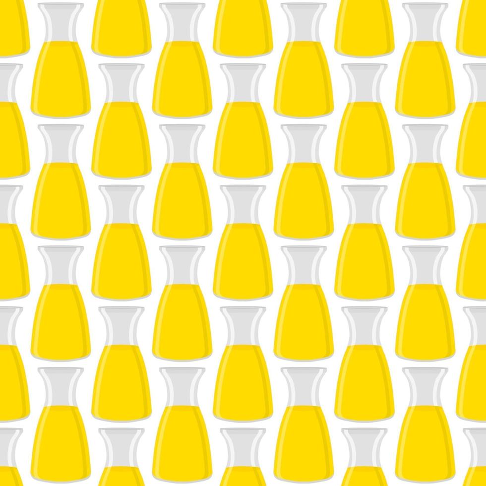 illustratie op thema grote gekleurde limonade in glazen kan vector