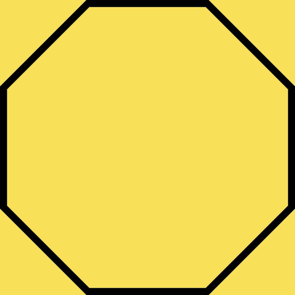 achthoek vormen ontwerp vector