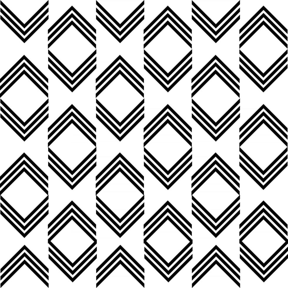abstract geometrisch zwart-wit patroon vector