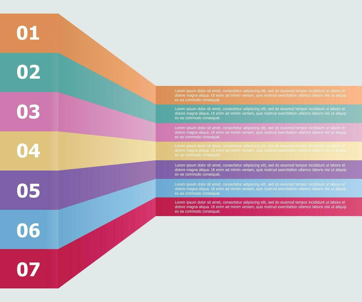 modern infographic sjabloon ontwerp vector voor web ontwerp, ui appjes, bedrijf presentatie, workflow lay-out, diagram, jaar- rapport.