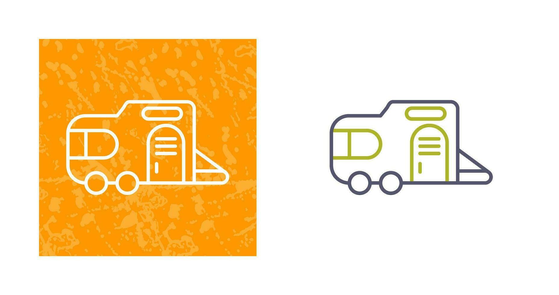 caravan vector pictogram