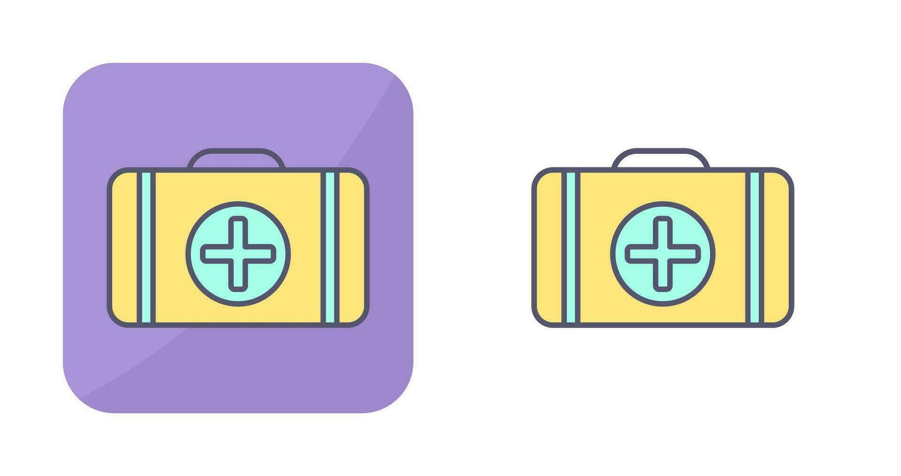 EHBO-kit vector icon