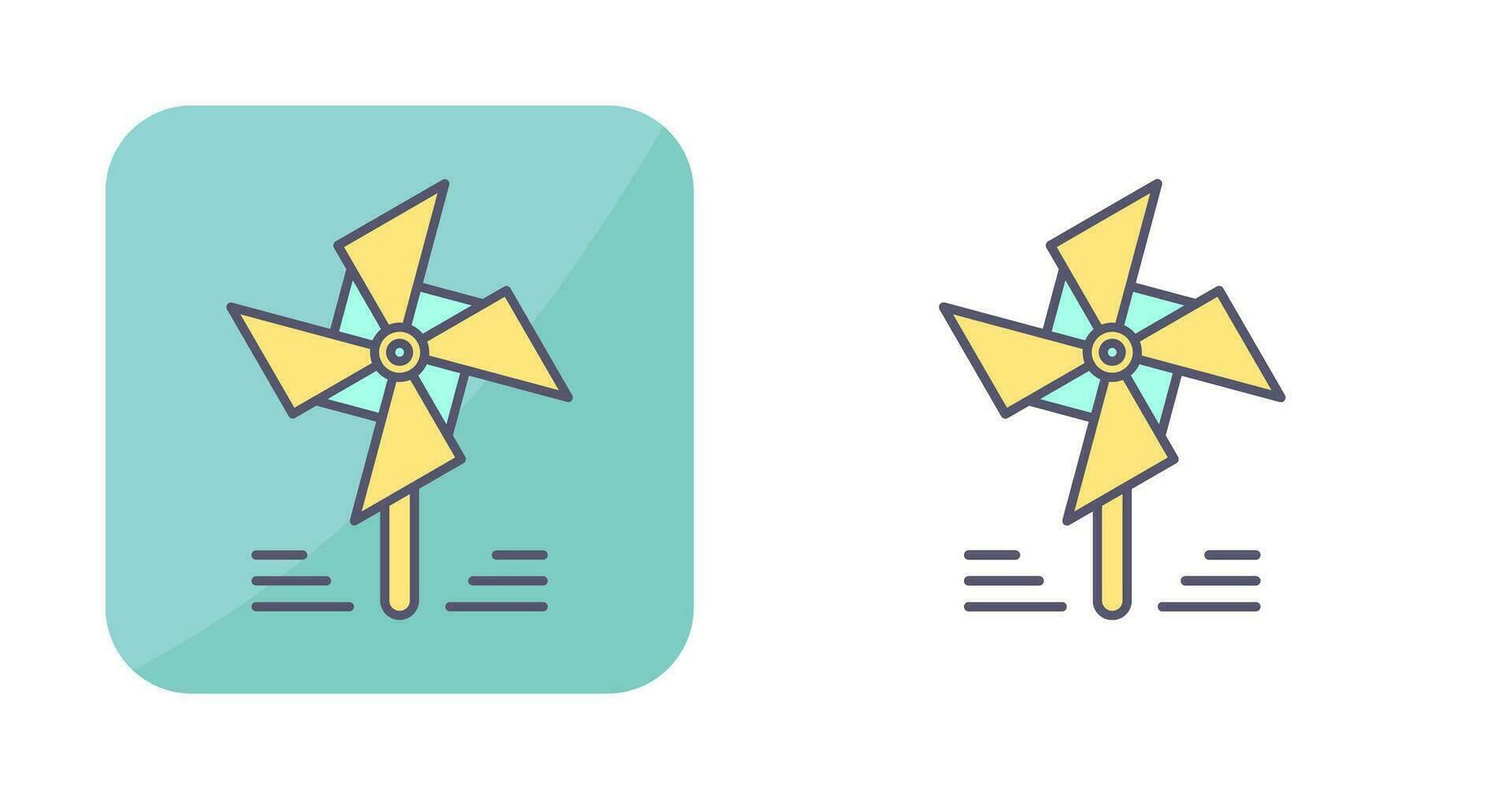 pinwheel vector icoon