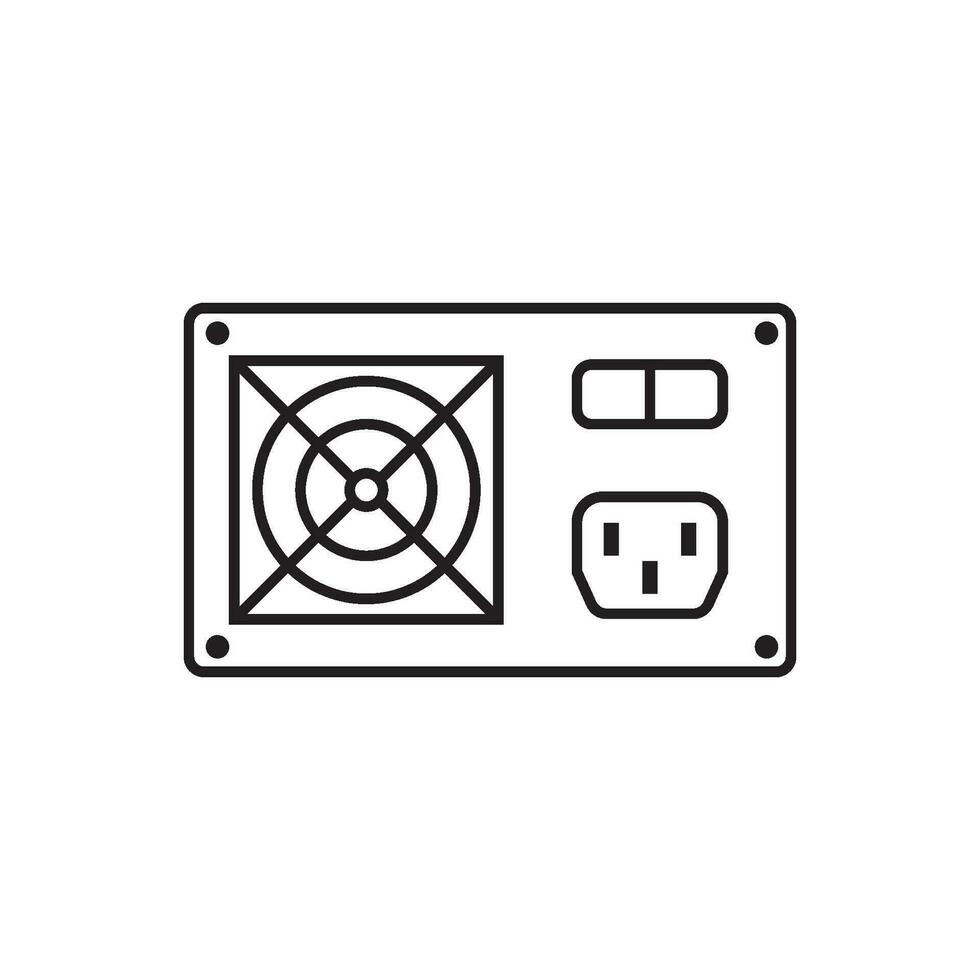 computer pictogram vector