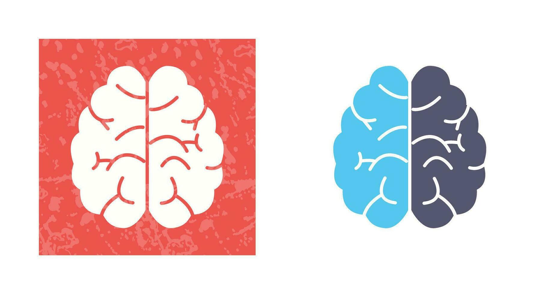 hersenen vector pictogram