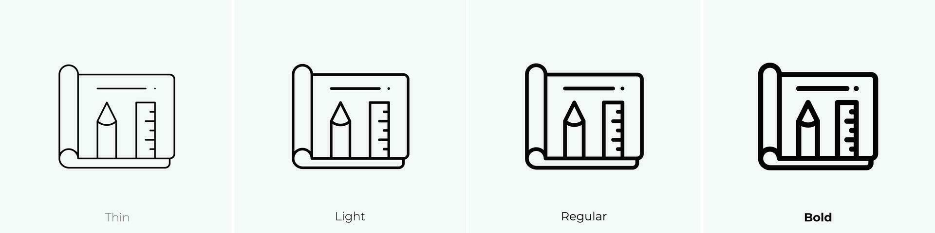 schetsen icoon. dun, licht, regelmatig en stoutmoedig stijl ontwerp geïsoleerd Aan wit achtergrond vector