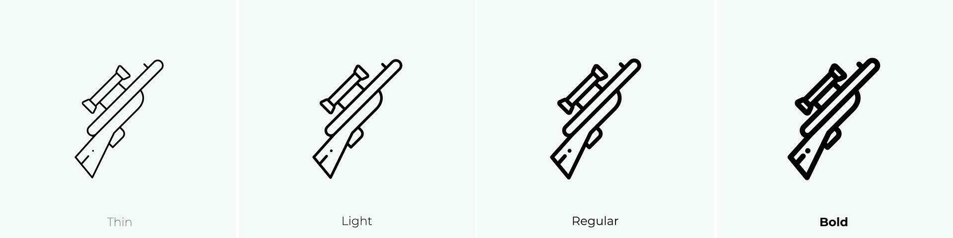 scherpschutter icoon. dun, licht, regelmatig en stoutmoedig stijl ontwerp geïsoleerd Aan wit achtergrond vector