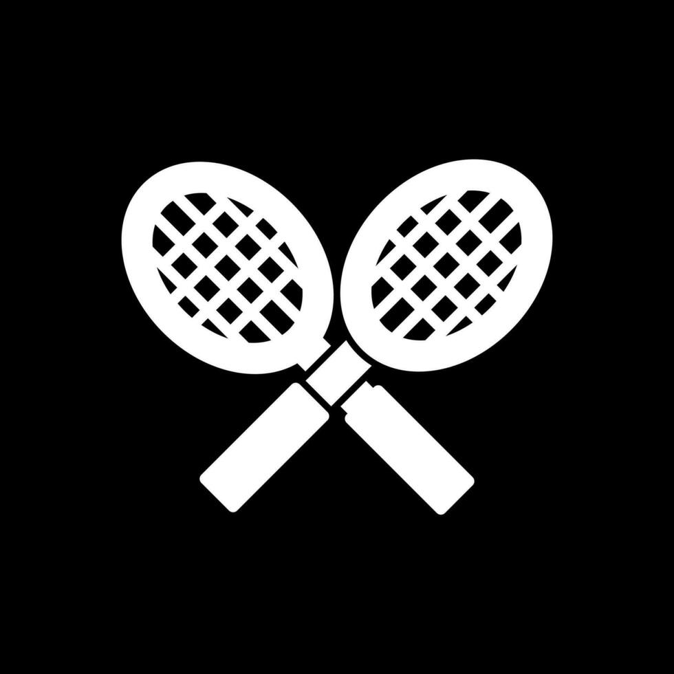 tennis racket vector icoon ontwerp