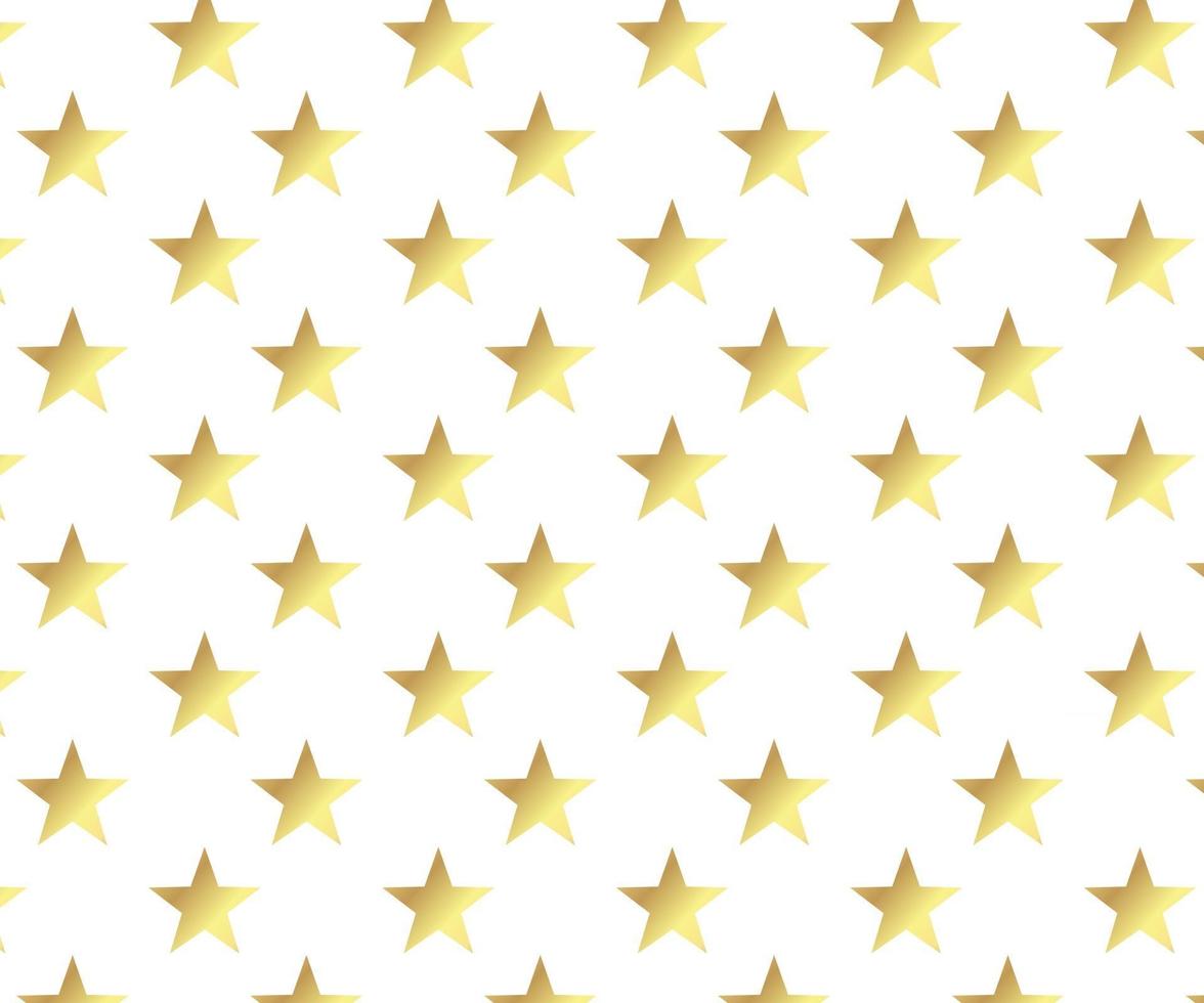 abstract gouden sterrenpatroon. viering achtergrond vector