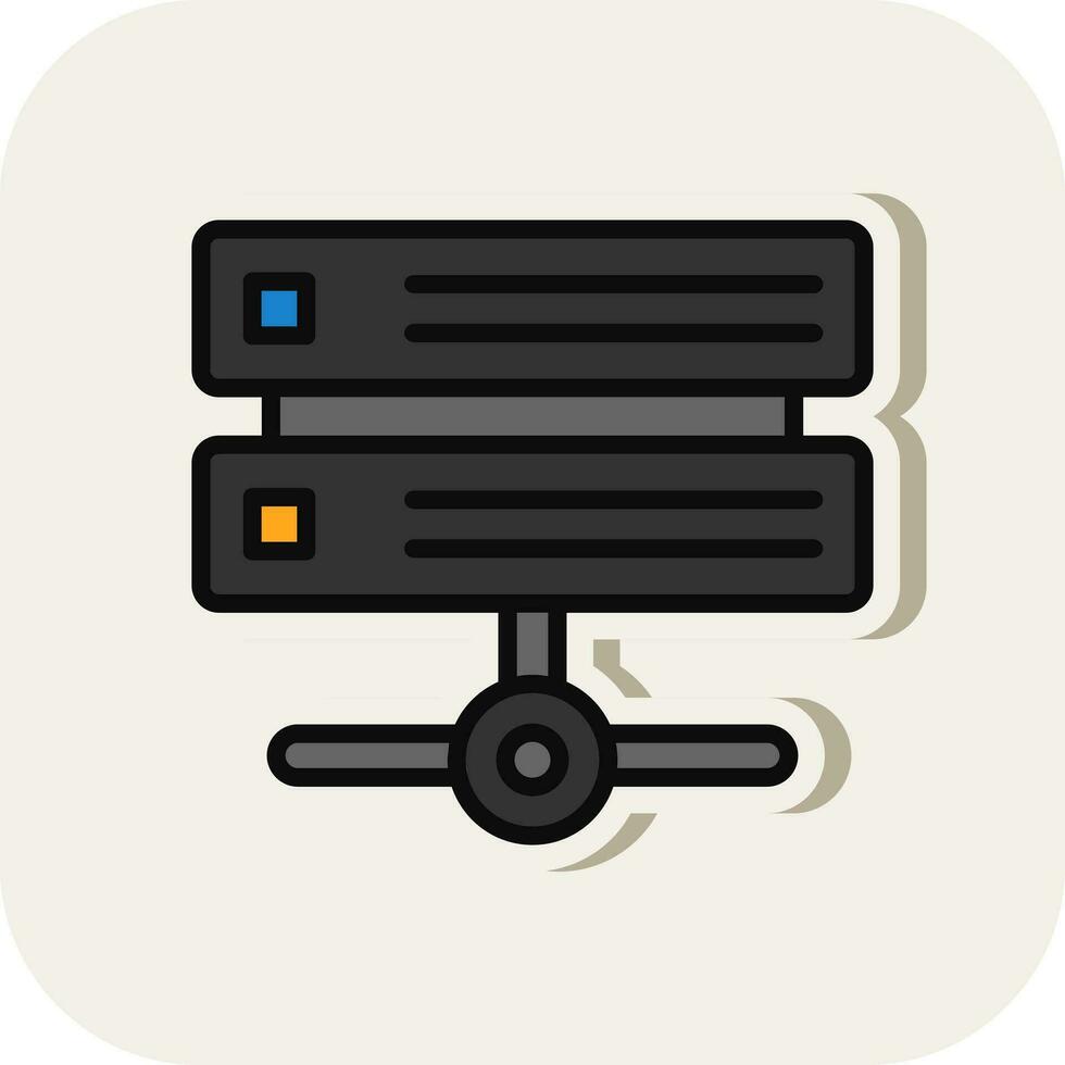 server vector icoon ontwerp