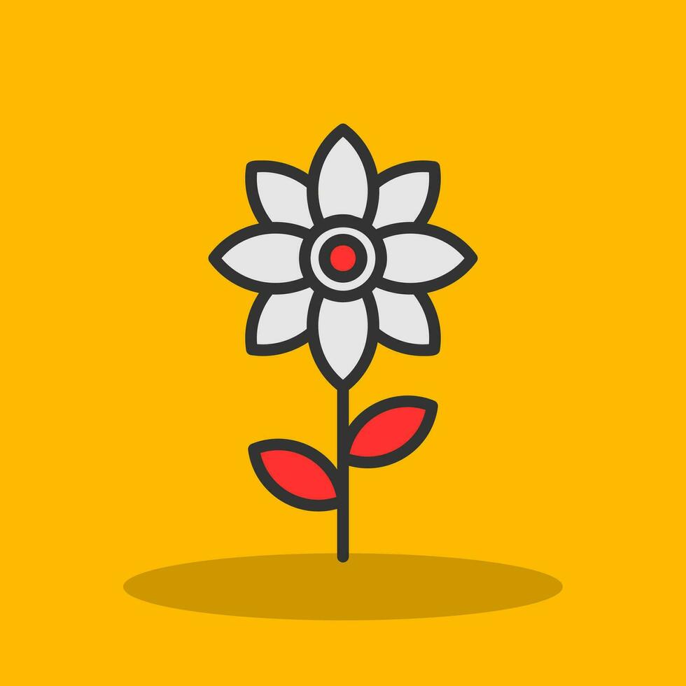 bloem vector pictogram ontwerp