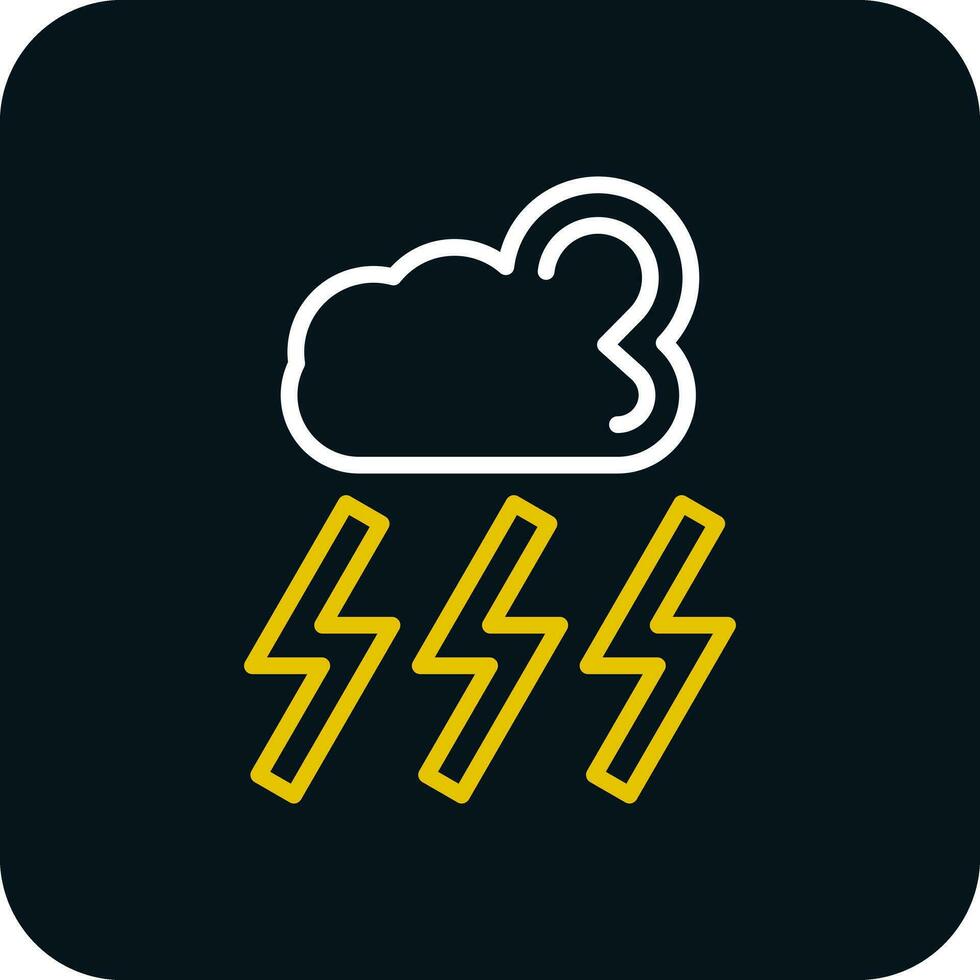 storm vector icoon ontwerp