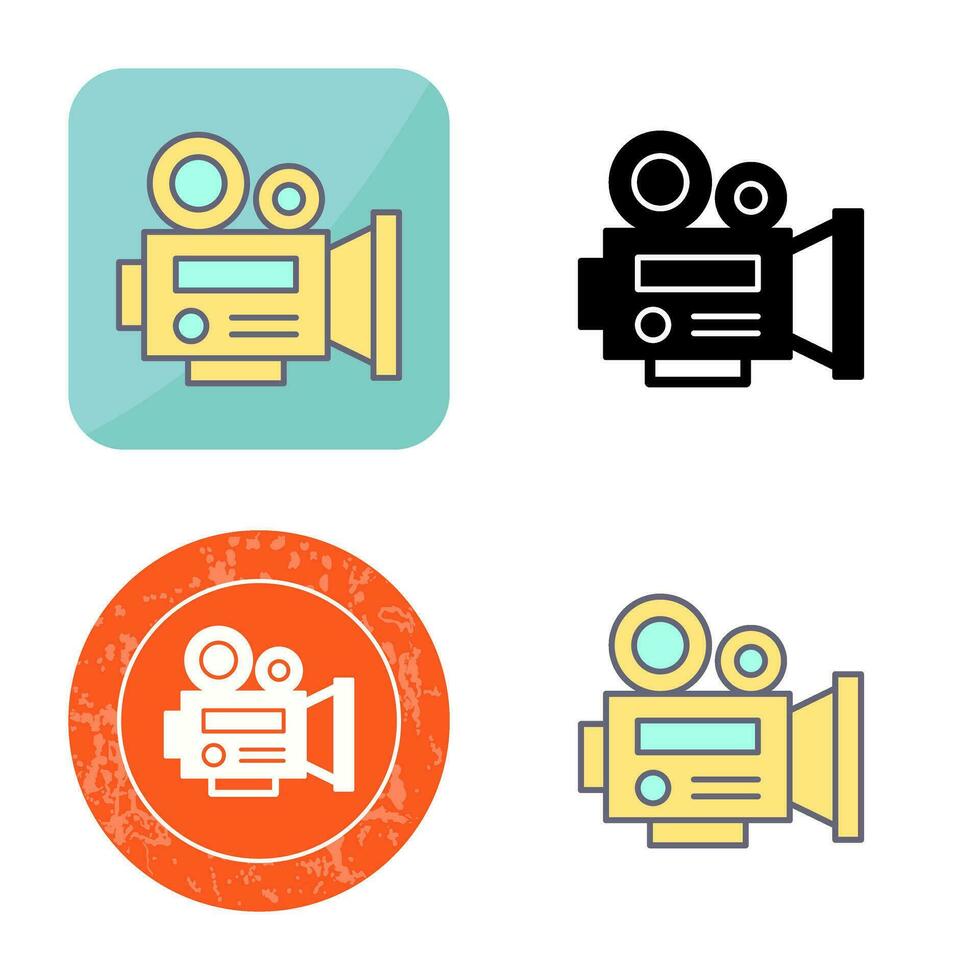 videocamera vector pictogram