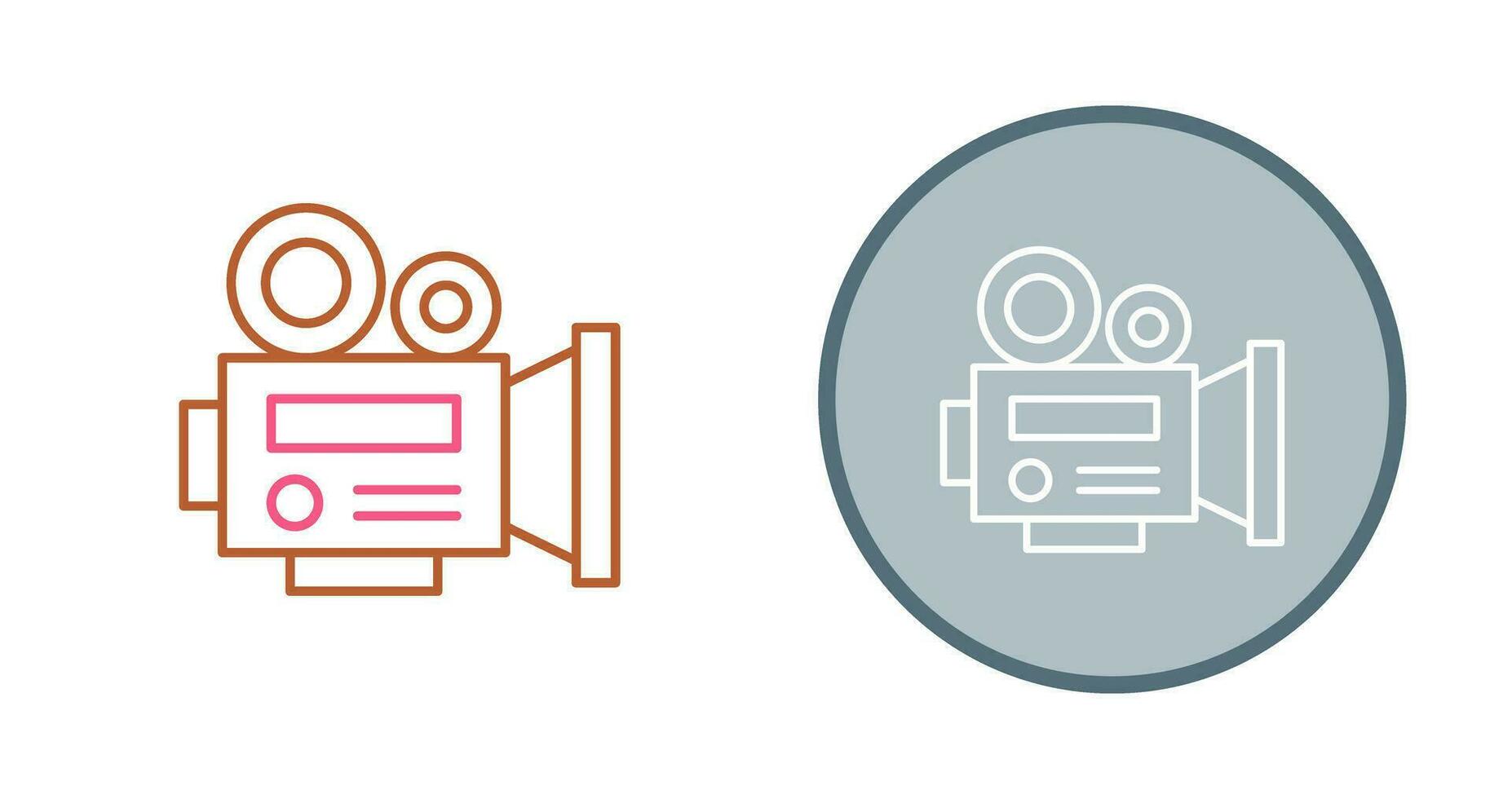 videocamera vector pictogram