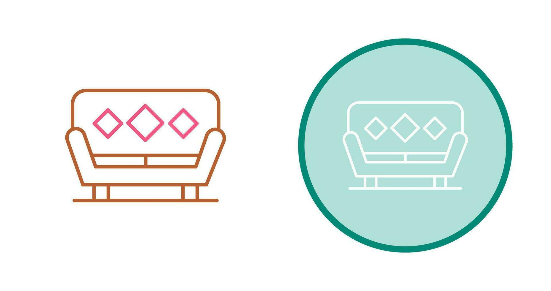 sofa vector icoon