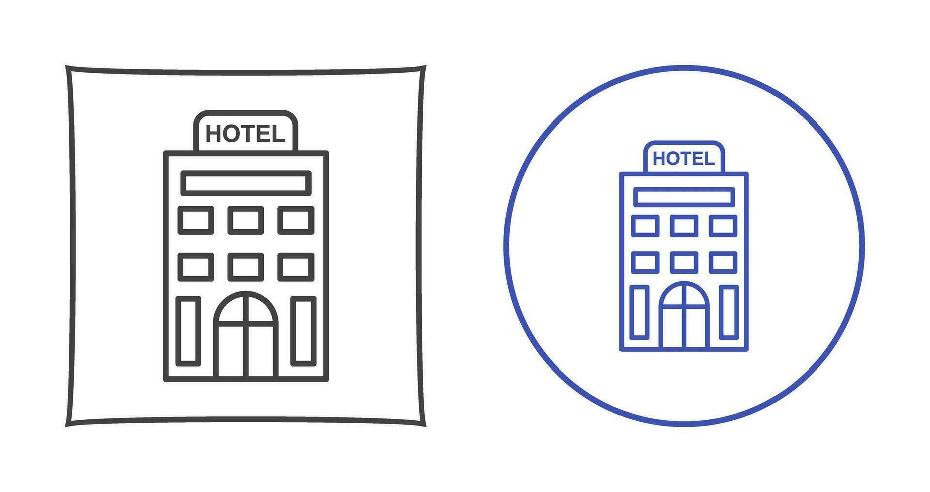 hotel vector pictogram