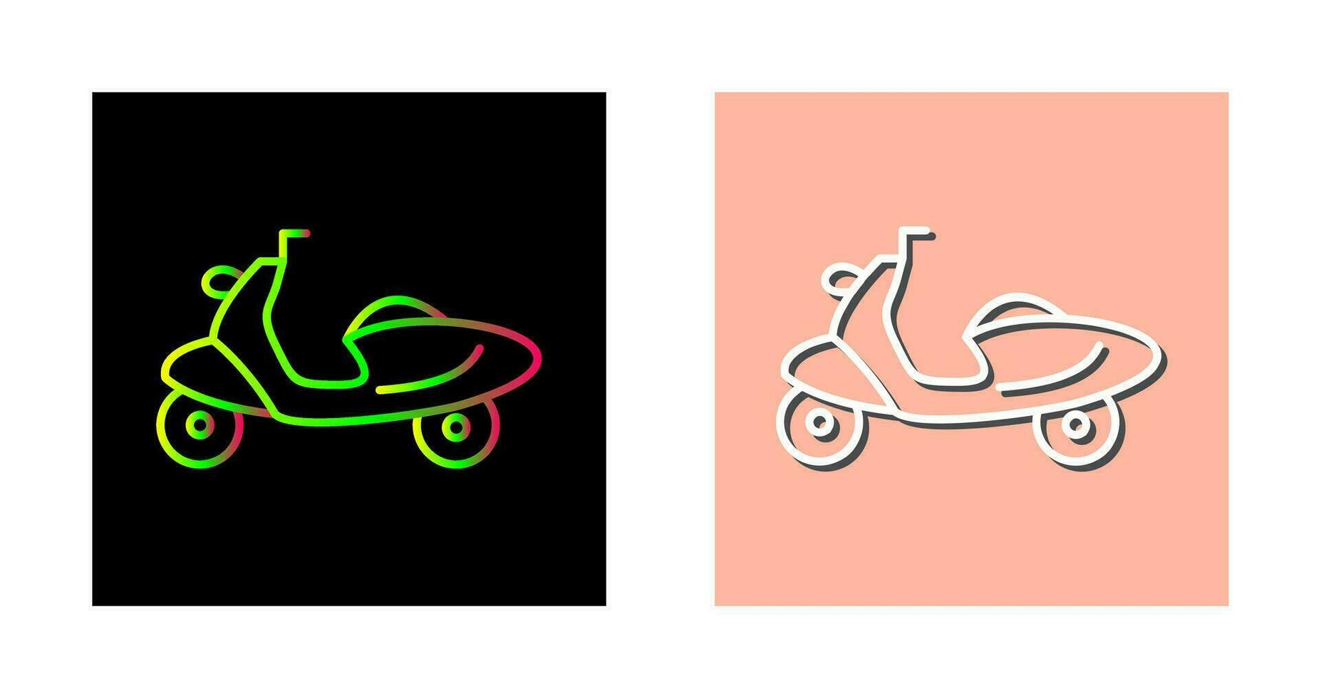 scooter vector pictogram