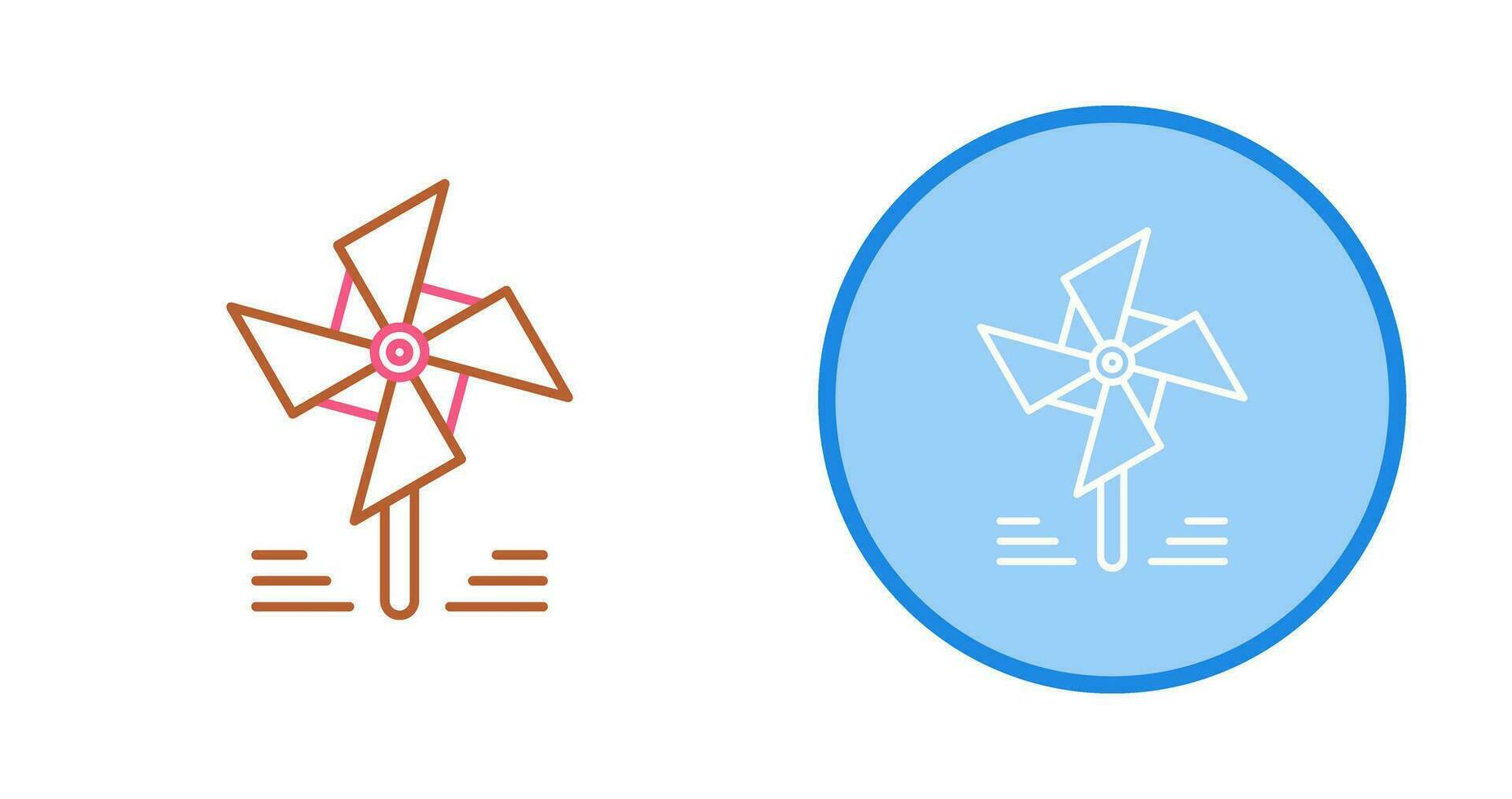 pinwheel vector icoon