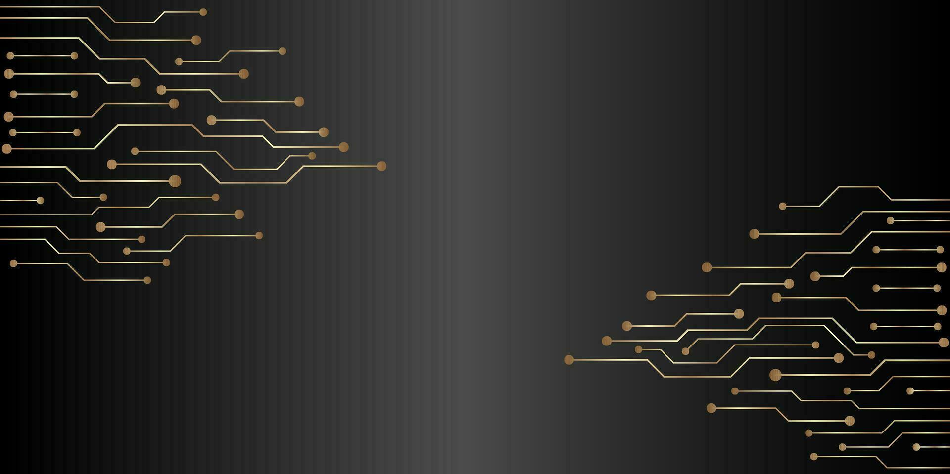 computerchip elektronische printplaat vector voor technologie en financiën concept en onderwijs voor de toekomst