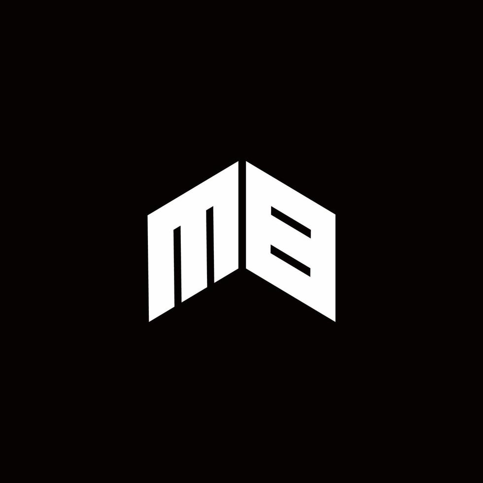 mb logo monogram moderne ontwerpsjabloon vector