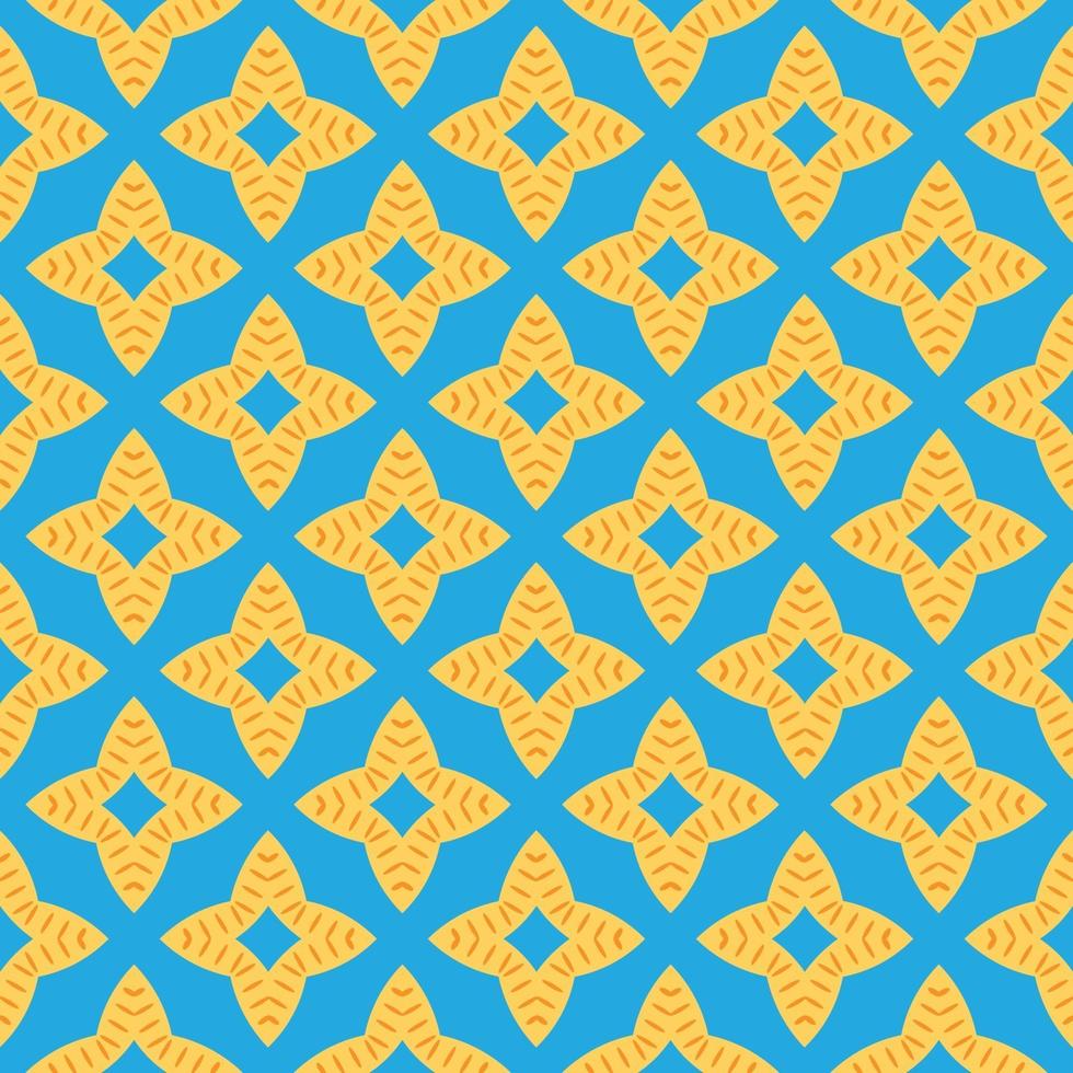 naadloze abstracte gele bladeren patroon vector illustratie eps 10