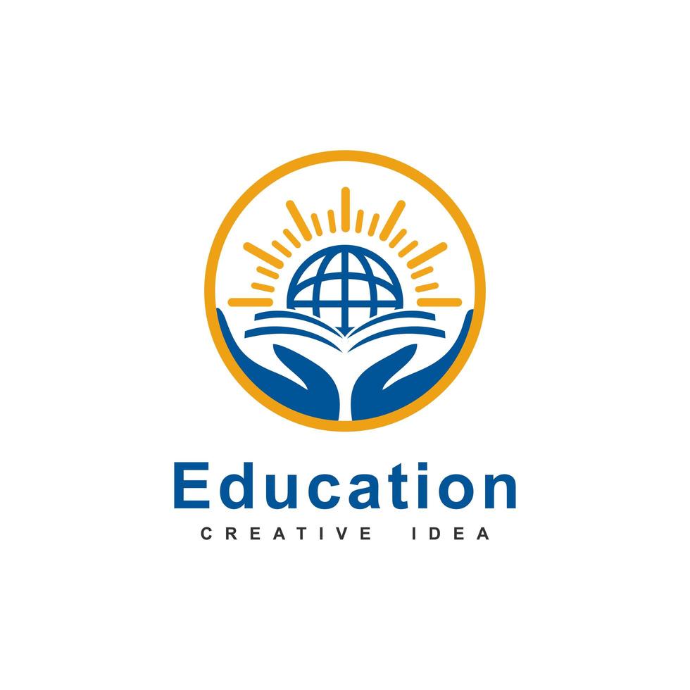 onderwijs logo sjabloon ontwerp pictogram vectorillustratie. vector