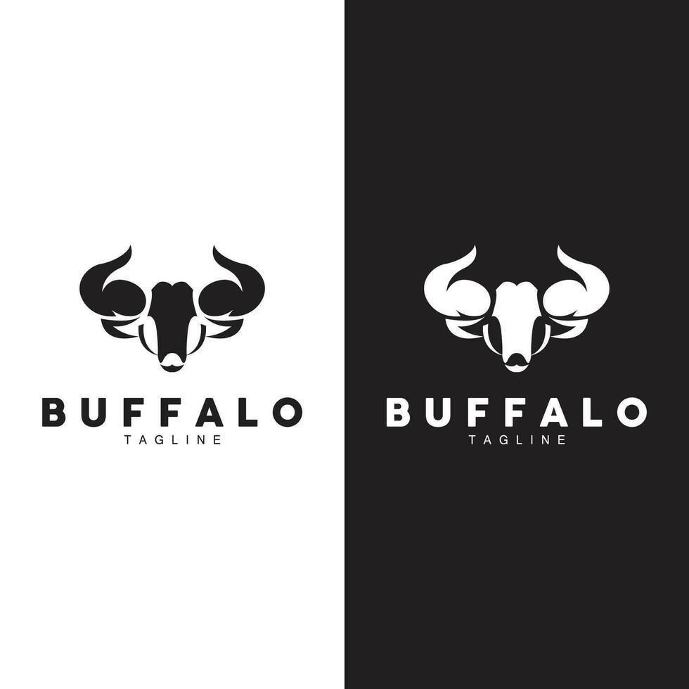 buffel logo sjabloon vector illustratie
