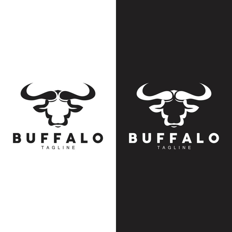 buffel logo sjabloon vector illustratie