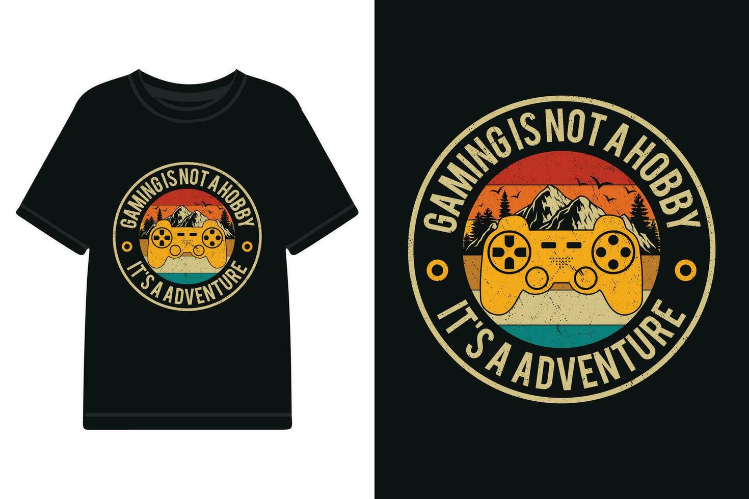 gaming t overhemd ontwerpen, gaming t-shirt ontwerp vector bestanden, spel motiverende typografie ontwerp