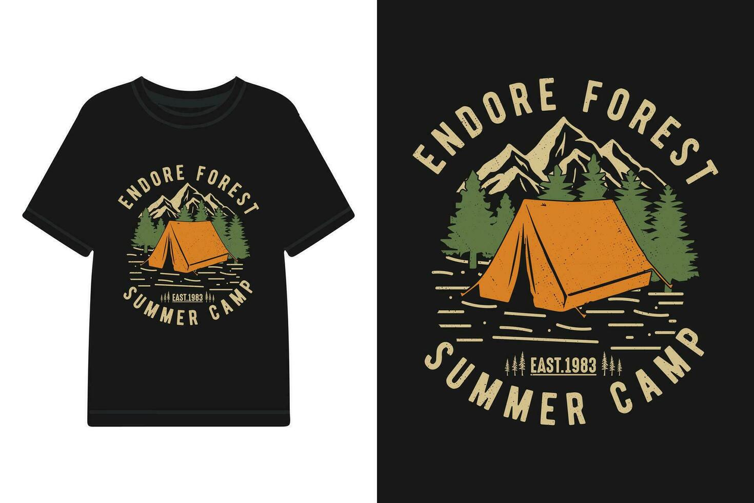 camper t overhemd ontwerpen, camping t-shirt ontwerp vector bestanden, camper buitenshuis avontuur motiverende typografie ontwerp